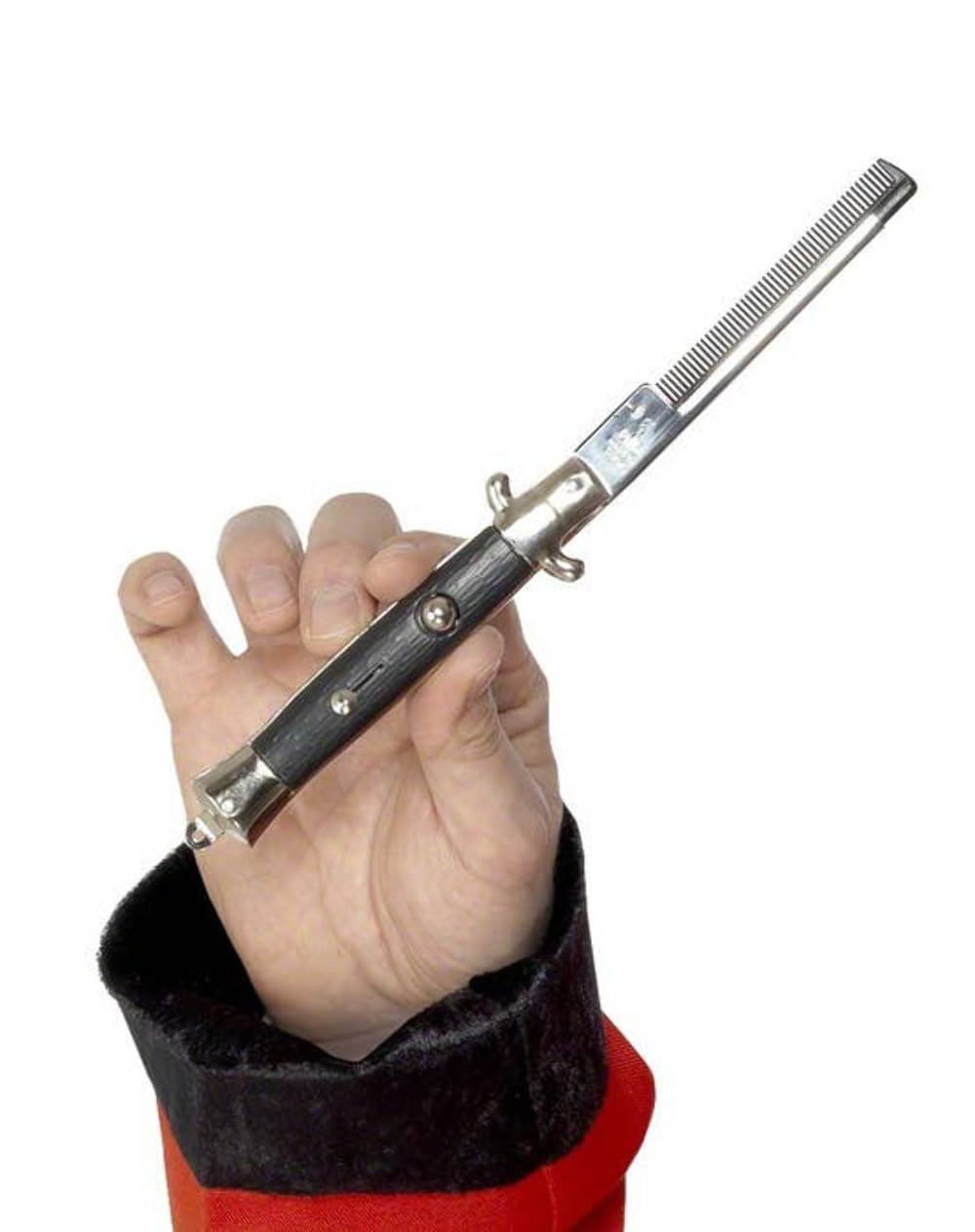 Smiffys 50s Style Teddy Boy Flick Comb, Black 9