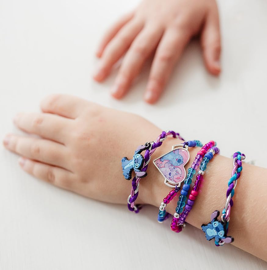 Totum Stitch Charm Bracelet Making Kit - Unisex Kids Jewellery Set | 25 Items | Various Colours 3