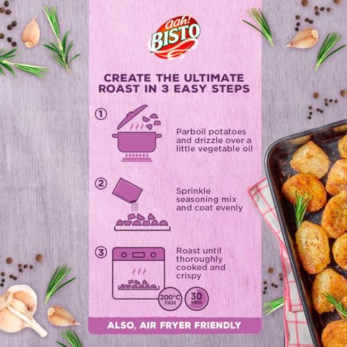 Bisto Crispy Roast Potato Seasoning, Rosemary & Garlic, 80g