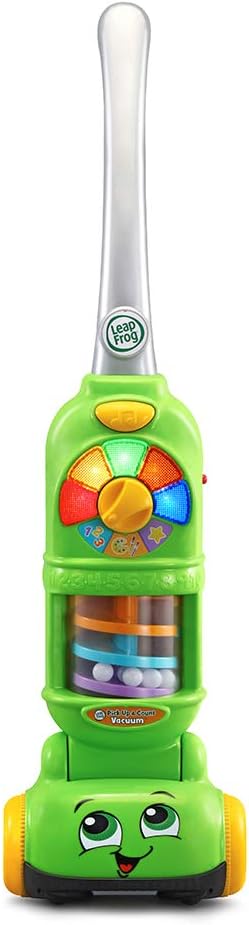 LeapFrog Pick Up & Count Vacuum - Educational Role Play Toy with Lights & Sounds for Ages 2-5 2