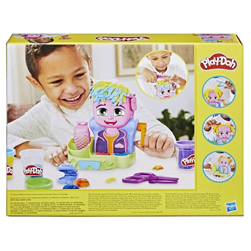 Play-Doh Hair Stylin' Salon Playset - Creative Styling Fun for Ages 3+