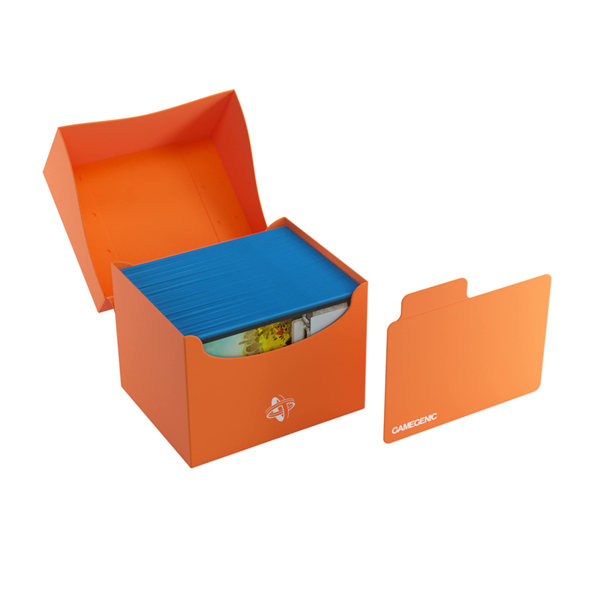 Gamegenic Side Holder 100+ XL Orange - Holds 100 Double-Sleeved Cards 3