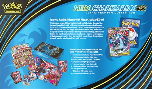 Pokémon TCG: Mega Charizard X ex Ultra-Premium Collection 8