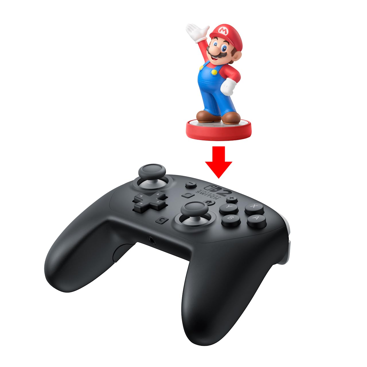 Nintendo Switch 2 Pro Controller - Advanced Gamepad with HD Rumble, Motion Controls & Audio Jack 6
