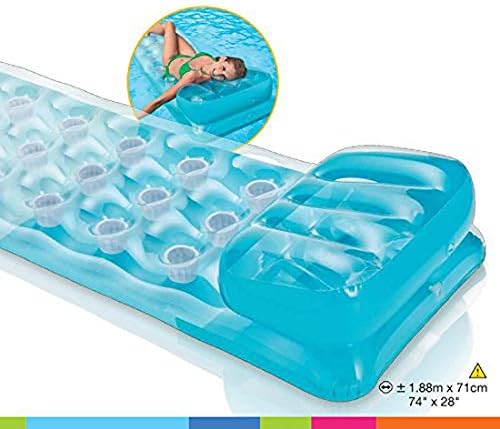 Intex 18-Pocket Fashion Mats Air Mattress - 188 x 71 cm 4