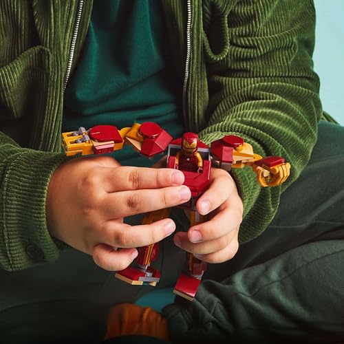 LEGO Marvel Iron Man Mech vs. Ultron - Buildable Super Hero Playset for Kids 6+ 3