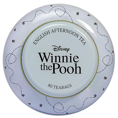 New English Teas Winnie the Pooh & Friends Tea Caddy with 80 English Breakfast Teabags 22