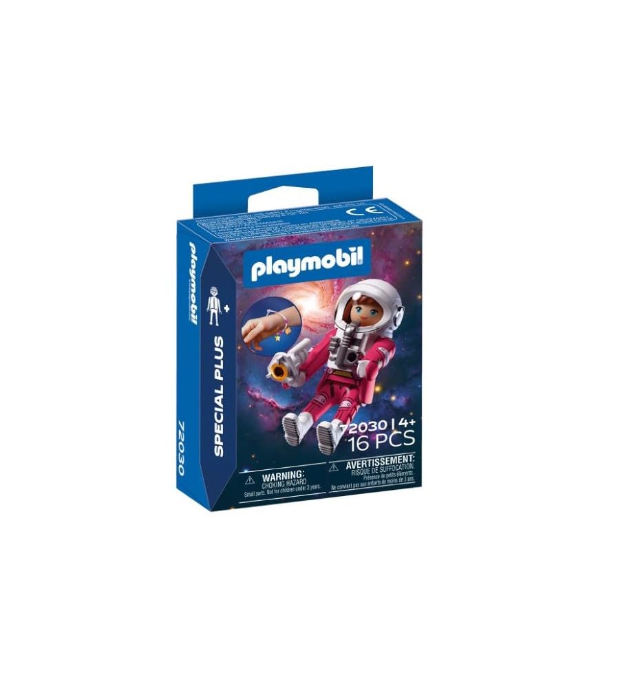 Playmobil Astronaut Playset - Space Exploration, Ages 4+, Pink