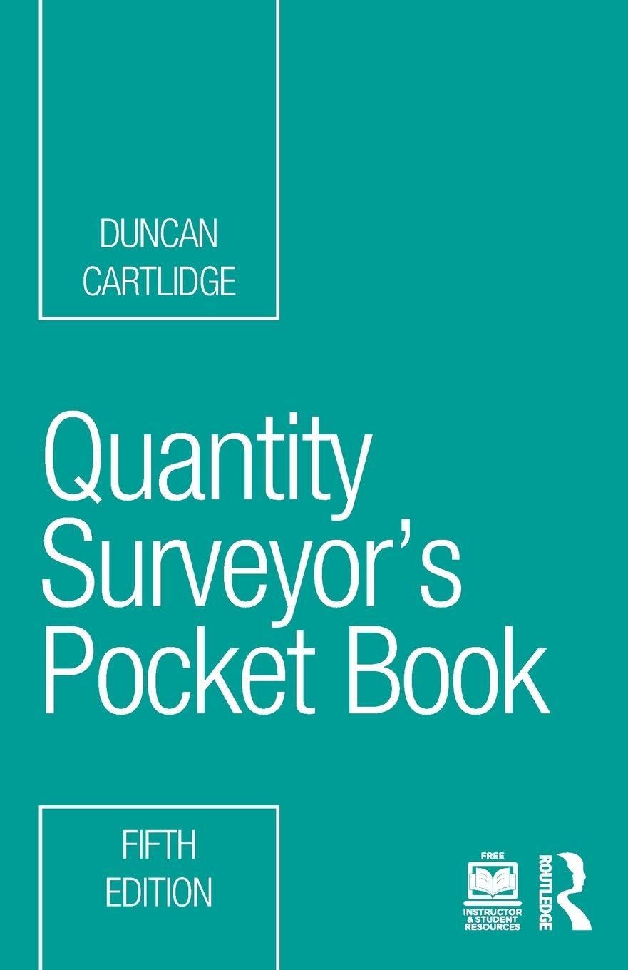 Routledge Quantity Surveyor's Pocket Book - 5th Edition, Paperback