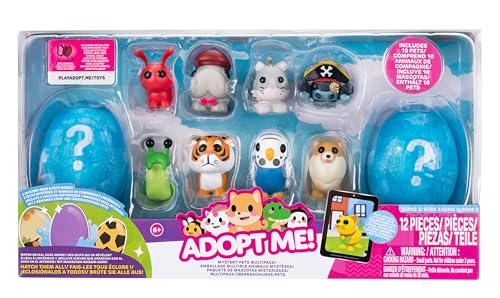 Adopt Me! 10 Pack Mystery Pets - Series 3 - Includes 2 Mystery Eggs & Virtual Item Code 2