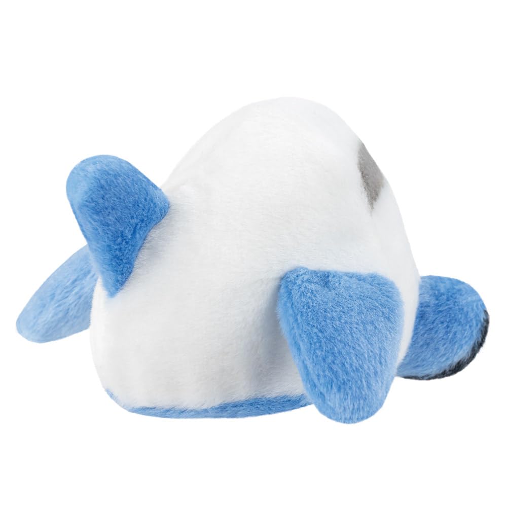 AURORA Palm Pals Aveline Airplane Soft Toy - 13cm, White & Blue, Suitable from Birth 5