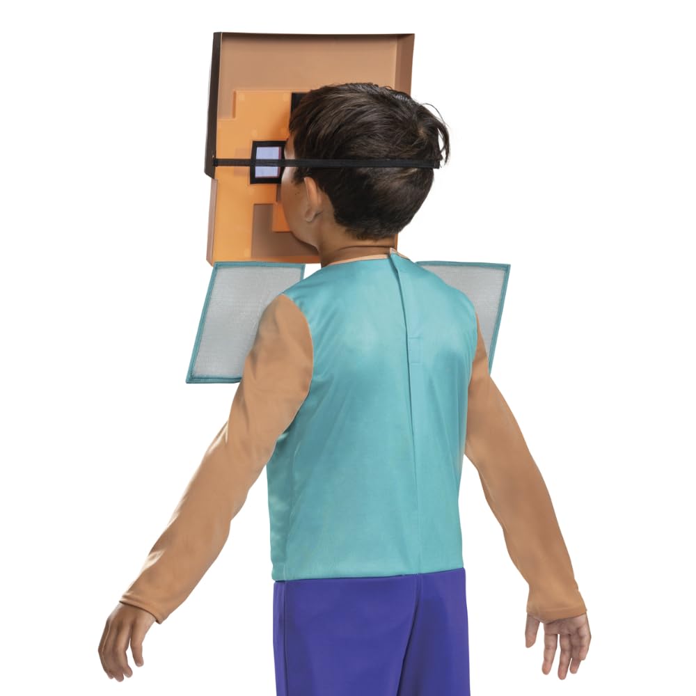 Minecraft Steve Costume - Child Size (4-6 Years) 9