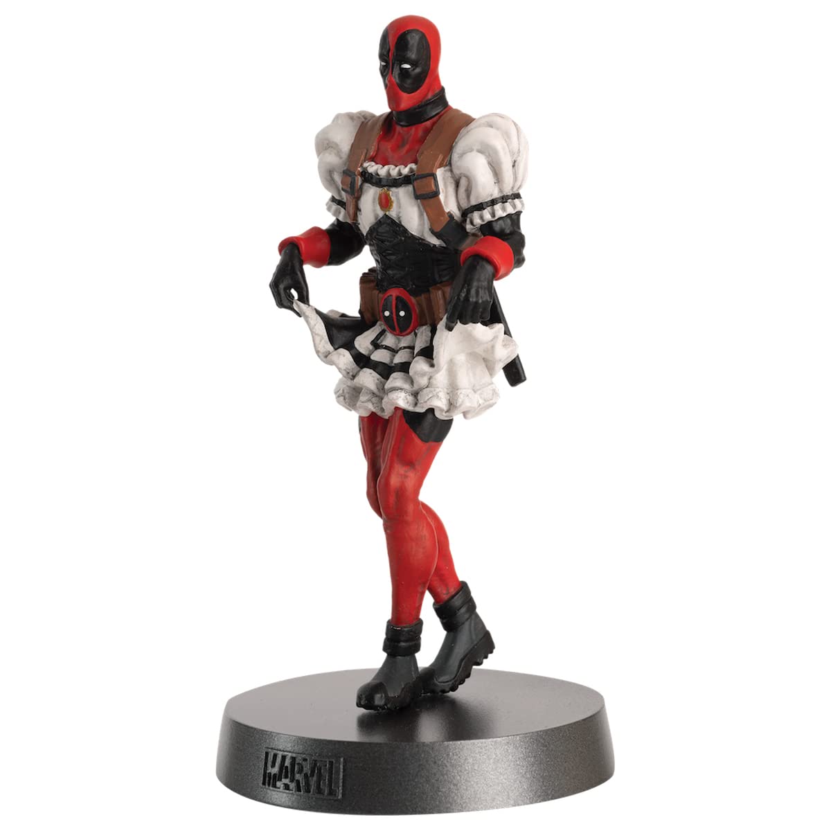 Eaglemoss Collections Marvel Heavyweights – Deadpool French Maid Metallfigur