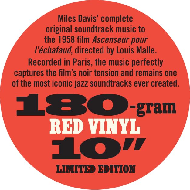 Miles Davis - Ascenseur Pour L'Echafaud [10' LP Vinyl] 2