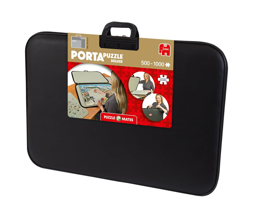 PortaPuzzle Deluxe - 1000-Piece Jigsaw Puzzle Storage & Transport Case for Puzzles up to 73x51 cm