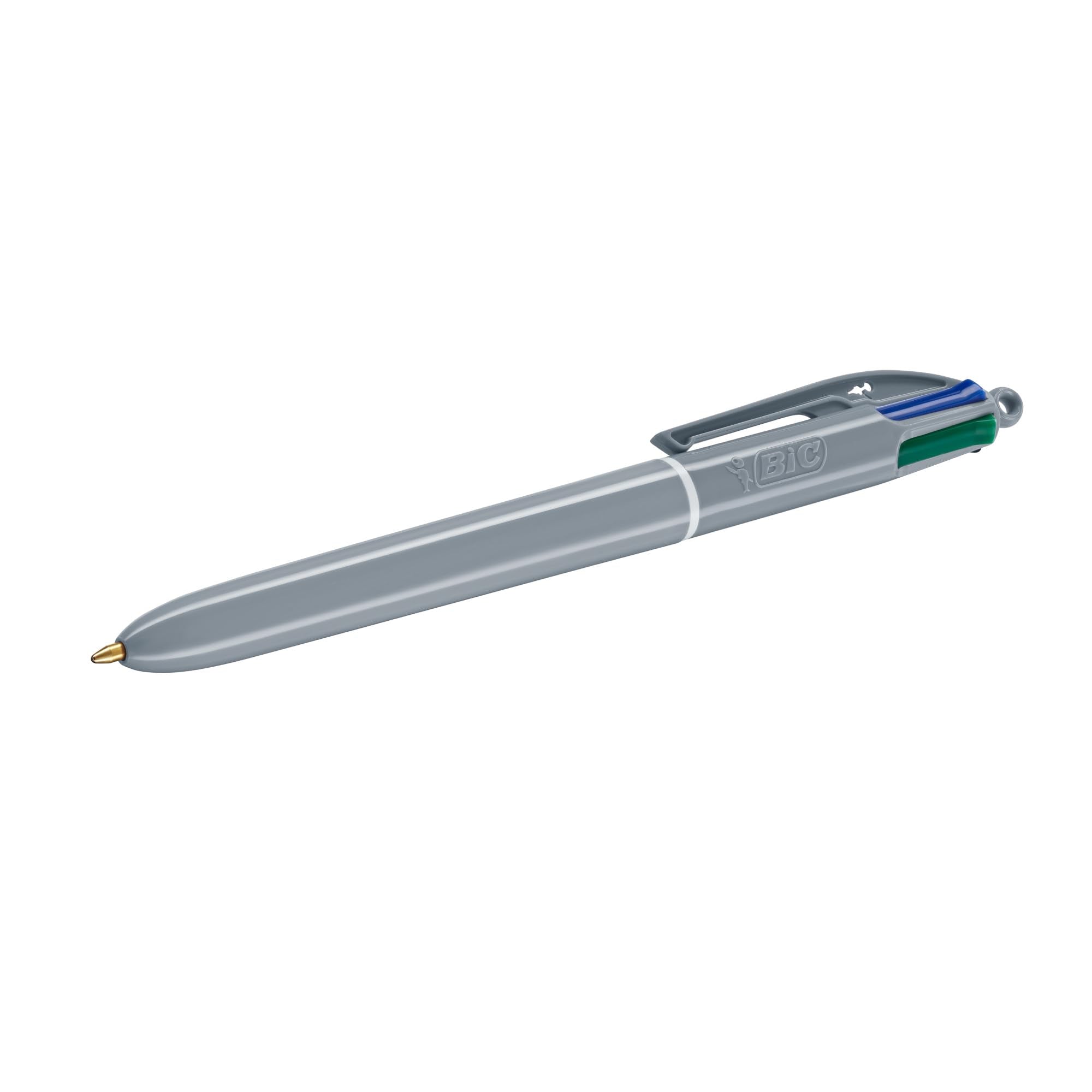 BIC 4 Colours Mineral Tones Ballpoint Pens - Pack of 5 | 1.0 mm Medium Point | Multicolor Ink 4