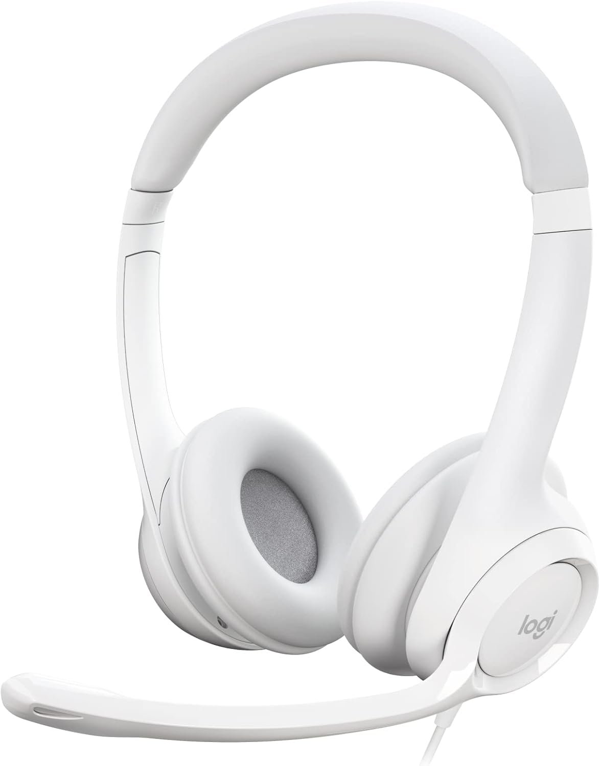 Logitech H390 Wired USB Headset with Noise-Cancelling Mic for PC, Chromebook, Laptop - Stereo Sound, In-line Controls, 1.9m Cable 1