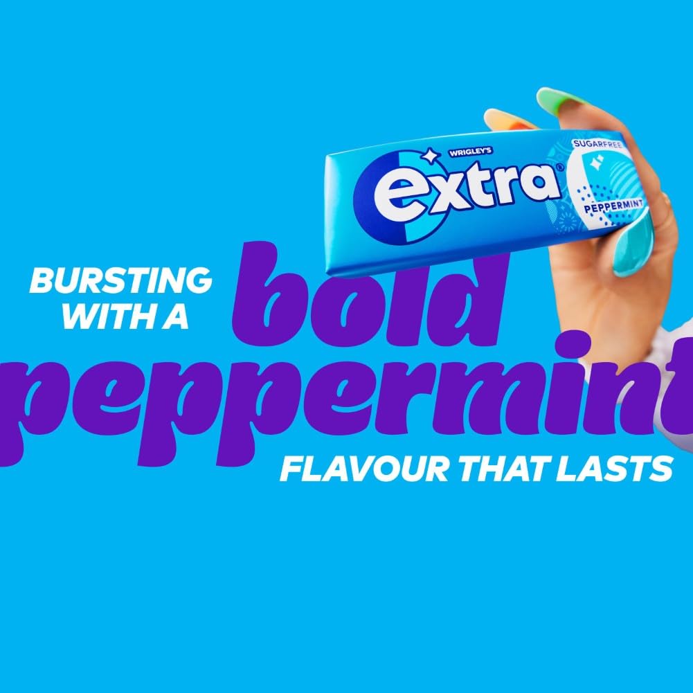 Wrigley's - Extra Peppermint Chewing Gum Sugar Free (84 g) 5