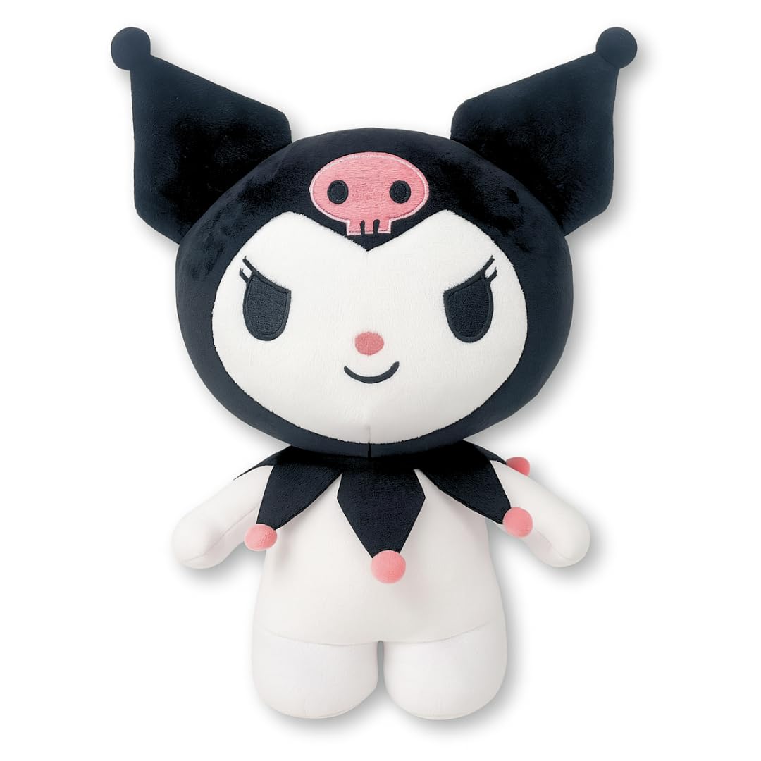 Hello Kitty Official Kuromi Plush Toy - 40 CM Large Standing Sanrio Character, Soft Cotton Stuffed Animal