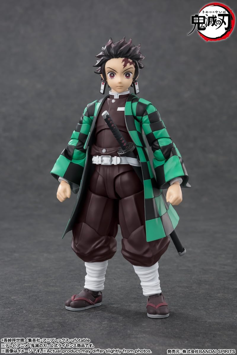 Bandai Spirits S.H. Figuarts Demon Slayer: Kimetsu no Yaiba - Tanjiro Kamado Action Figure 2