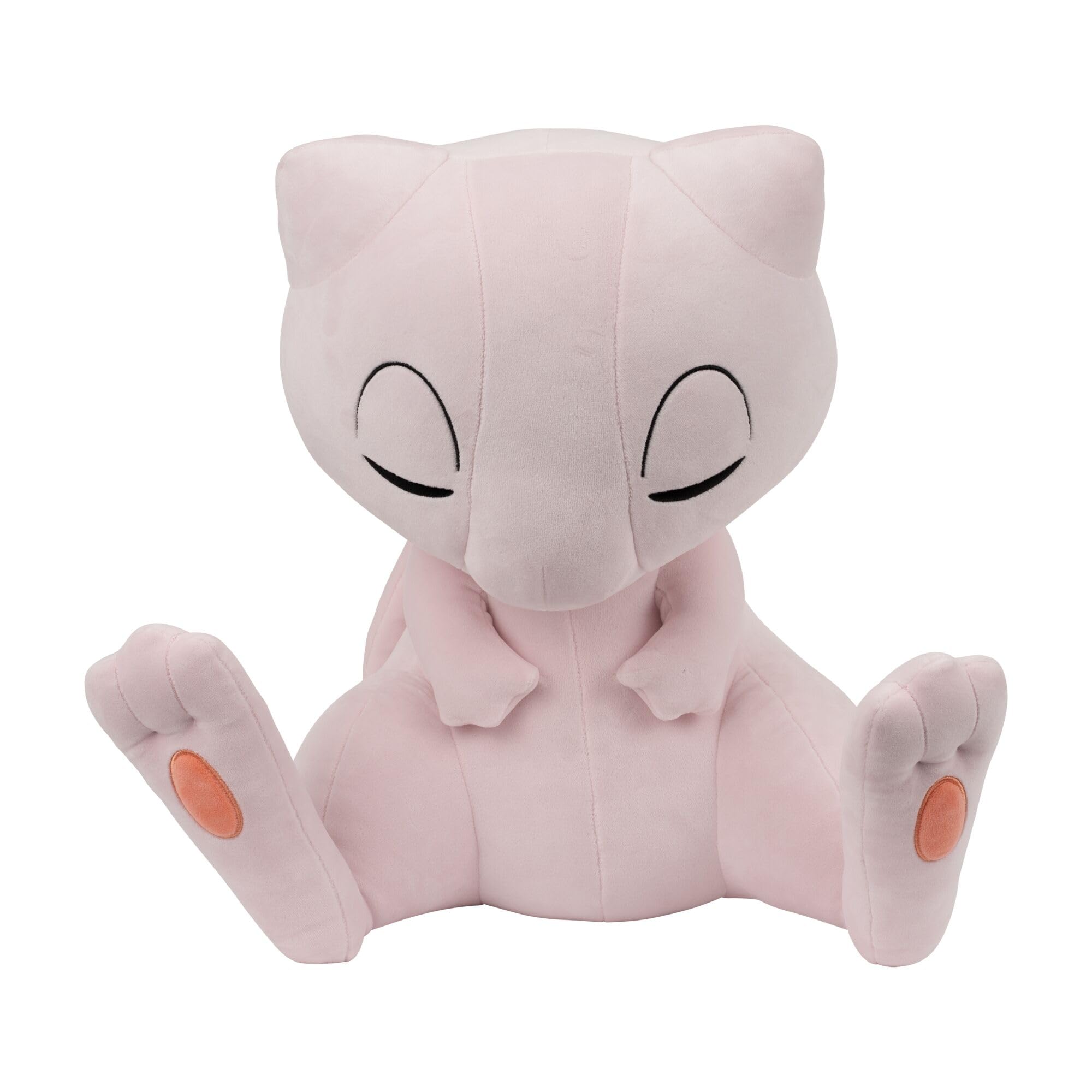 Jazwares Pokémon Mew Sleeping Plush - 18-Inch Premium Soft Doll | Ages 2+