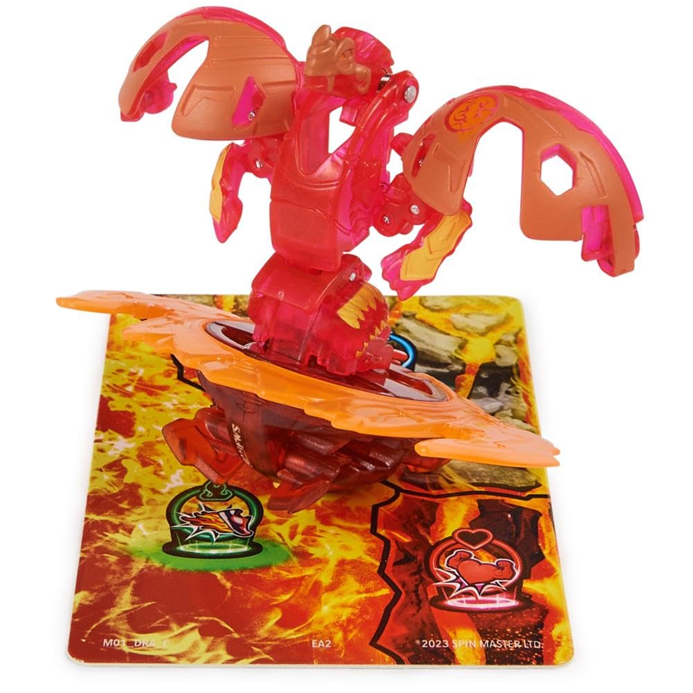 BAKUGAN Ultimate 6-Pack - Spinning Attack Dragonoids, Titanium & Core Balls for Kids 6-8 23