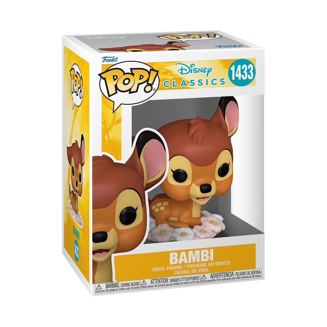 Funko POP! Disney: Bambi 80th Anniversary - Bambi Collectable Vinyl Figure