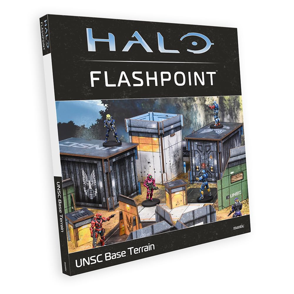mantic Games | Halo Flashpoint | UNSC Base Terrain Set