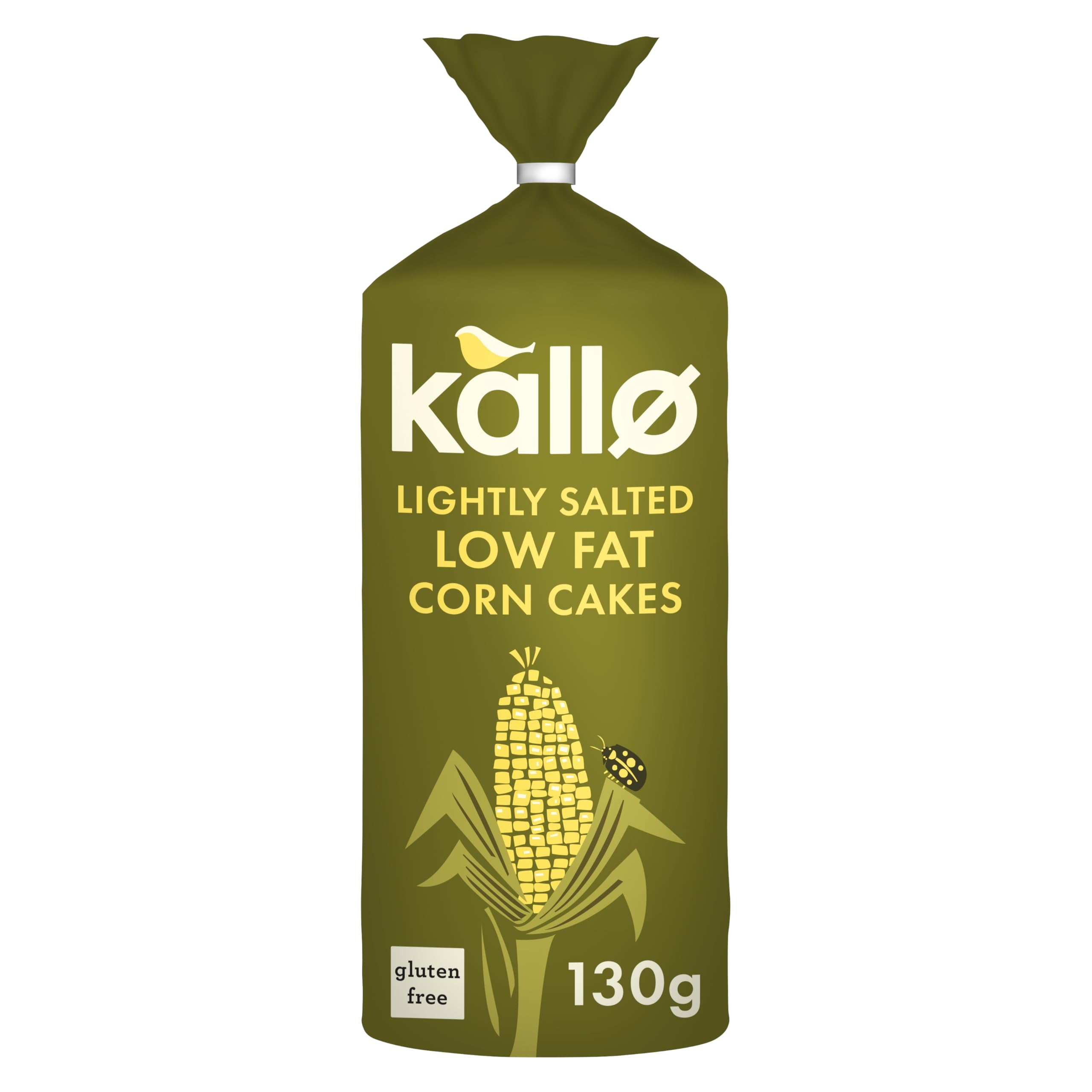 Kallo Lightly Salted Corn Cakes - 130g | Gluten-Free | Vegetarian & Vegan 1