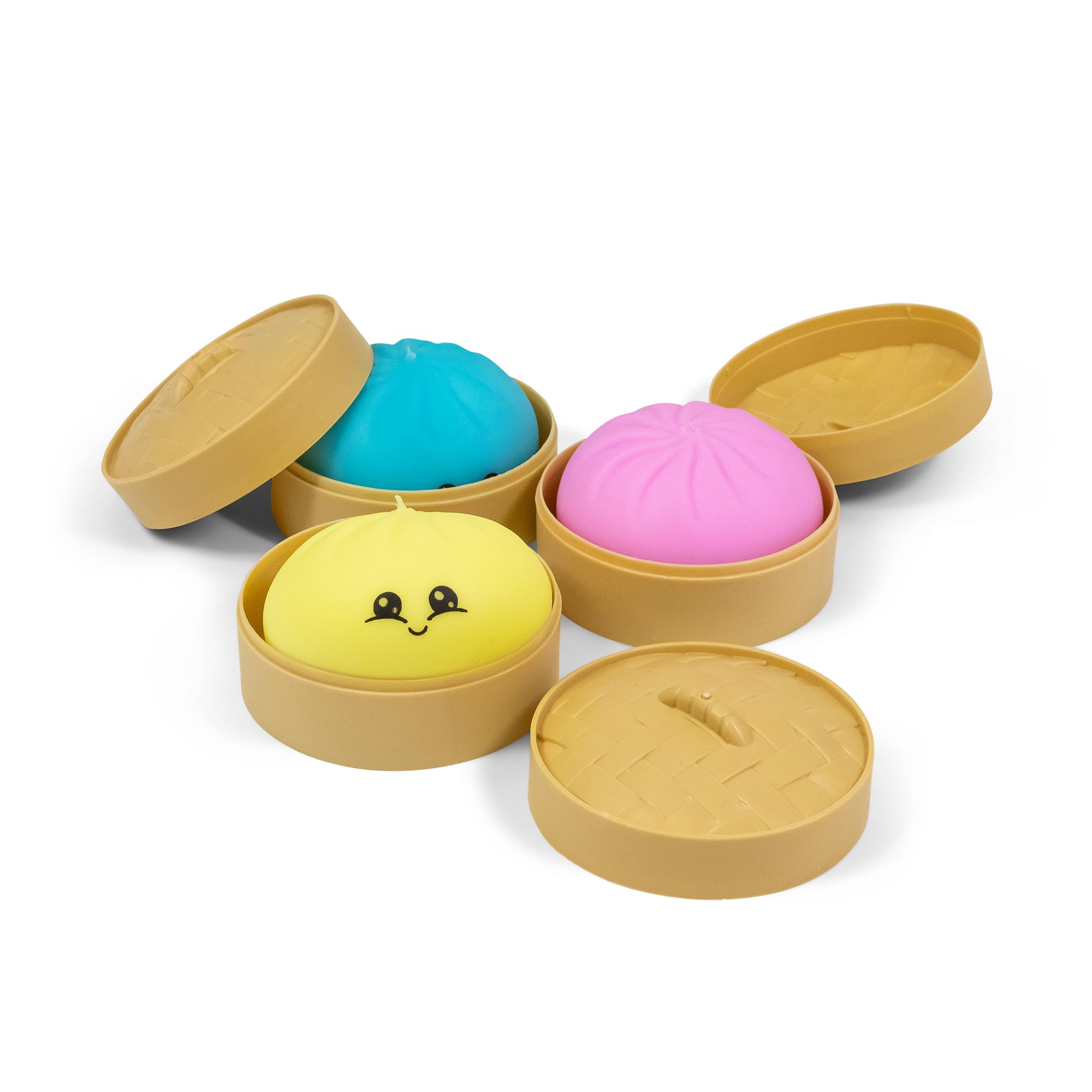 Tobar Scrunchems Dumpling Squish Toy - Stress Relief Fidget for Kids 3+ 1