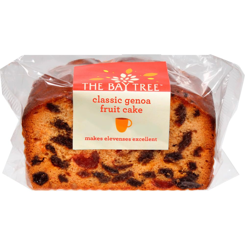 The Bay Tree Sultana Mixed Peel & Cherries Cake - 310g | Classic Moist British Fruit Loaf