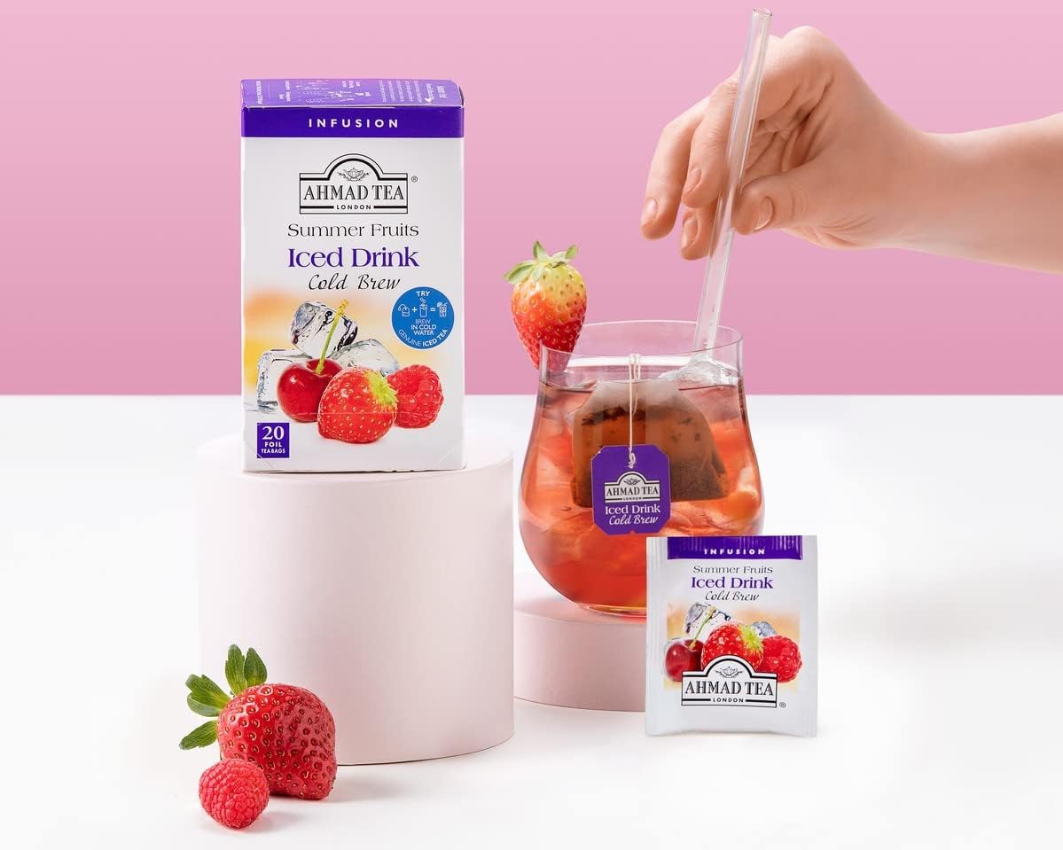 Ahmad Tea Summer Fruits Cold Brew Infusion Tea - 20 Teabags 2