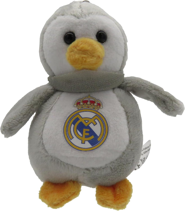 CyP Brands Real Madrid Penguin Plush Keychain Backpack Pendant (M)