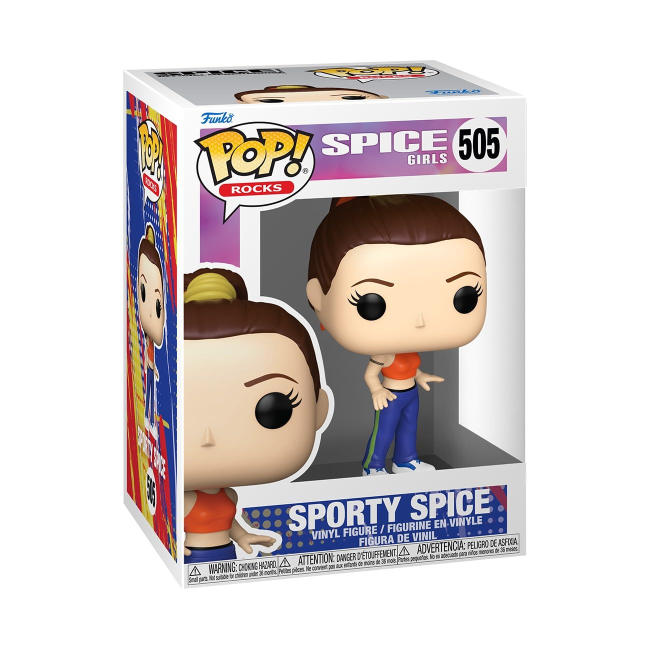 Funko POP! Rocks: Sporty Spice (Wannabe) Vinyl Figure - 3.75 Inch