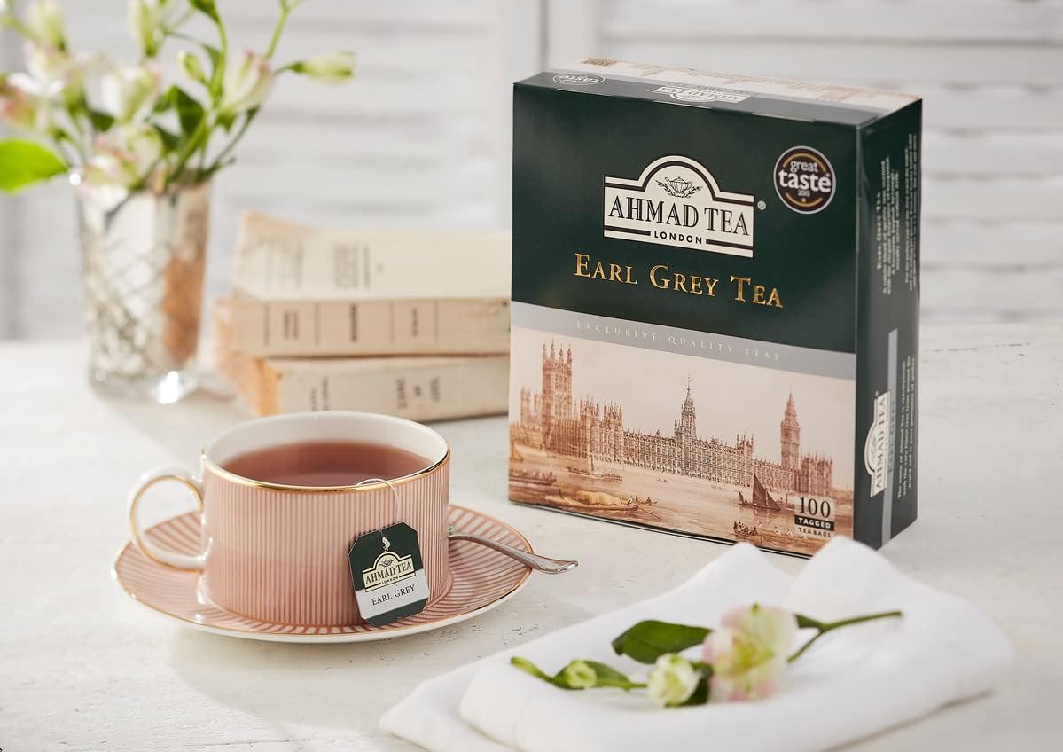 Ahmad Tea - Earl Grey Black Tea (100 Teabags) 5