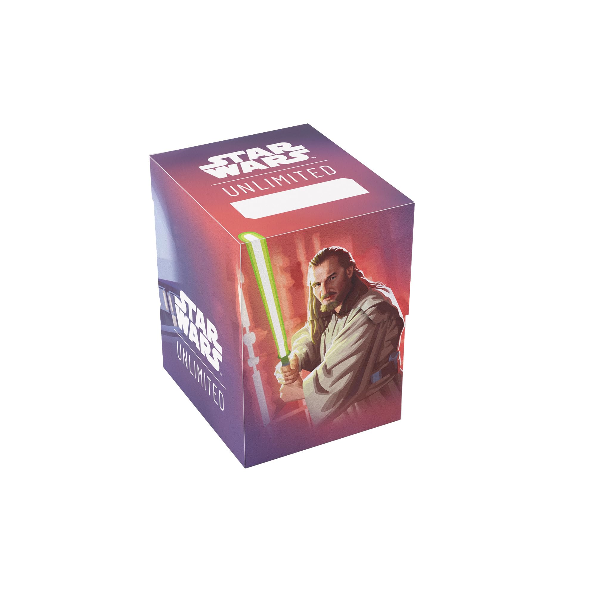 Gamegenic Star Wars: Unlimited Soft Crate Set 5 - Qui-Gon Jinn | Trading Card Storage Box 1