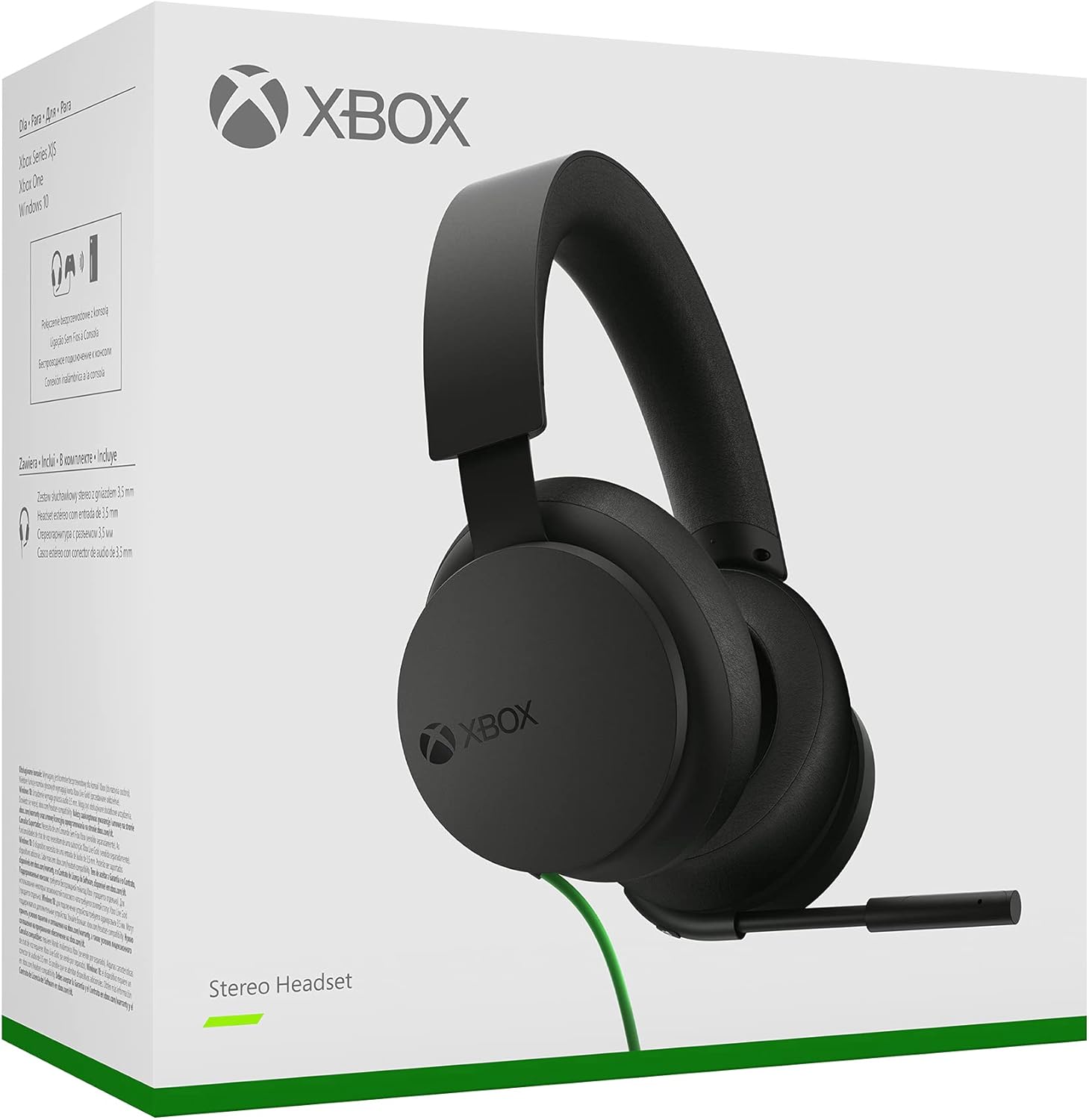 Xbox Stereo Headset for Xbox Series X|S, Xbox One, Windows PC – Wired Gaming Headset with 40mm Drivers, 3.5mm Jack, On-Ear Controls 2