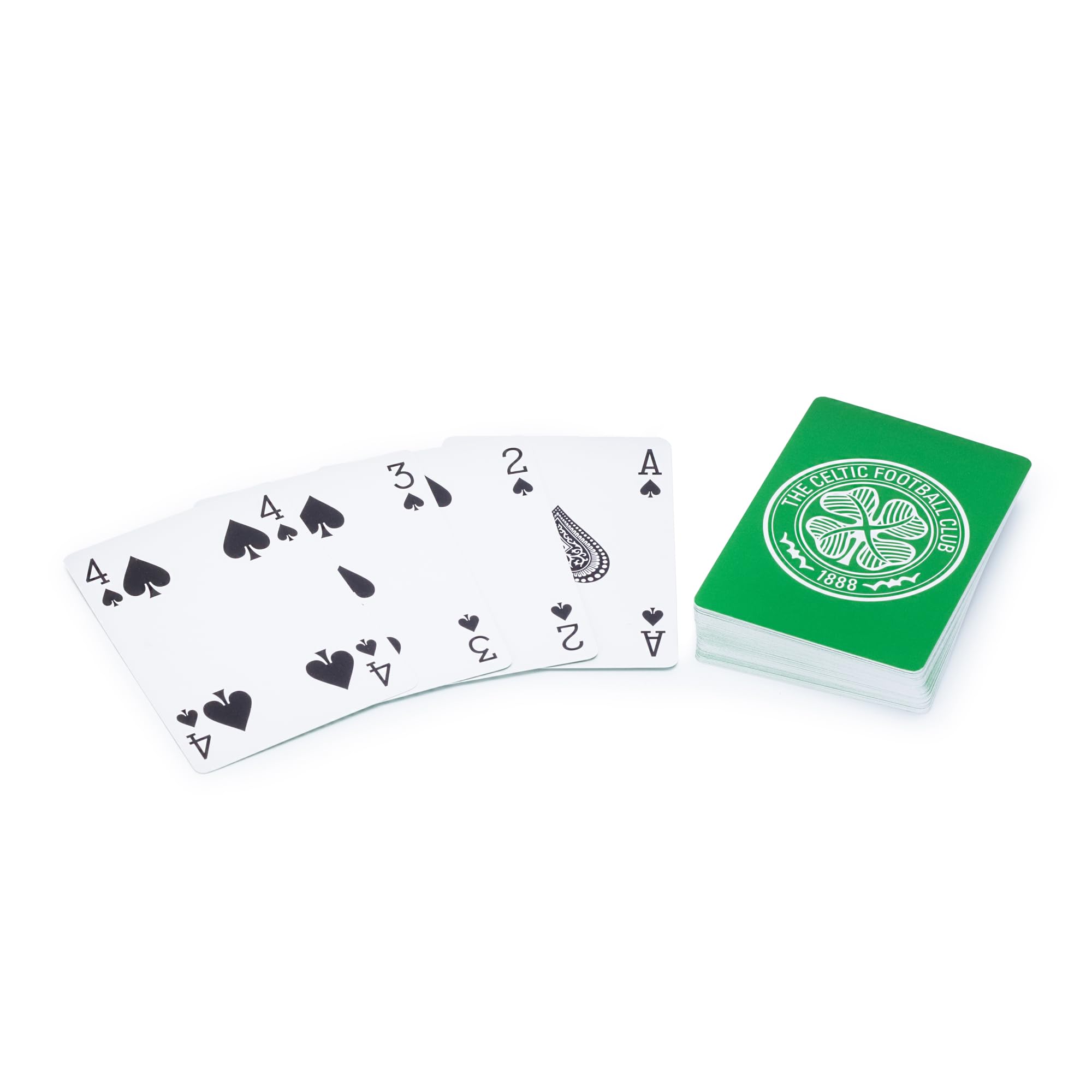 The Gift Scholars Celtic FC Officially Licensed Playing Cards - 52 Card Deck with Linen Finish