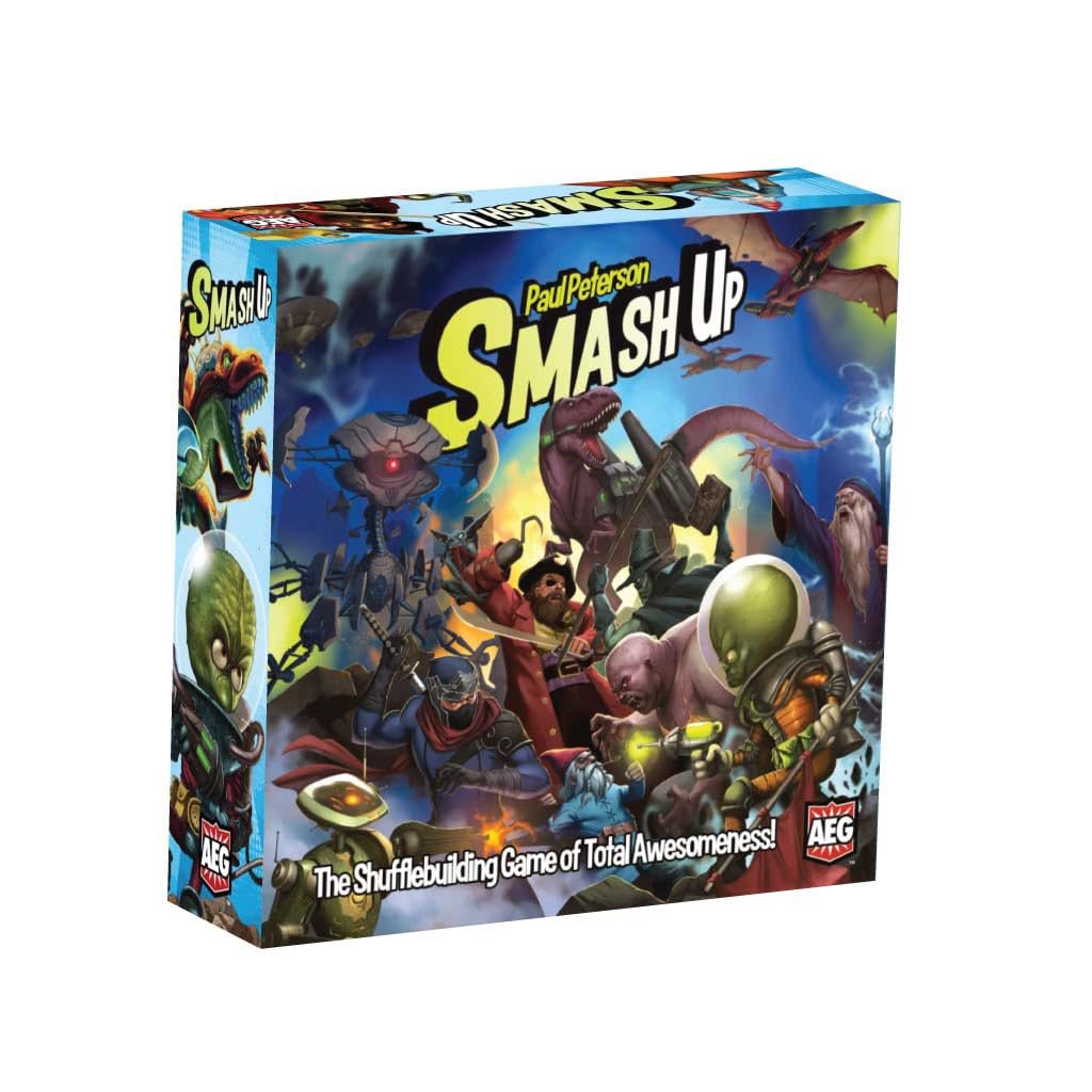 AEG Smash Up Standard Edition Card Game - 2-4 Players, Ages 14+, 45 Min Playtime
