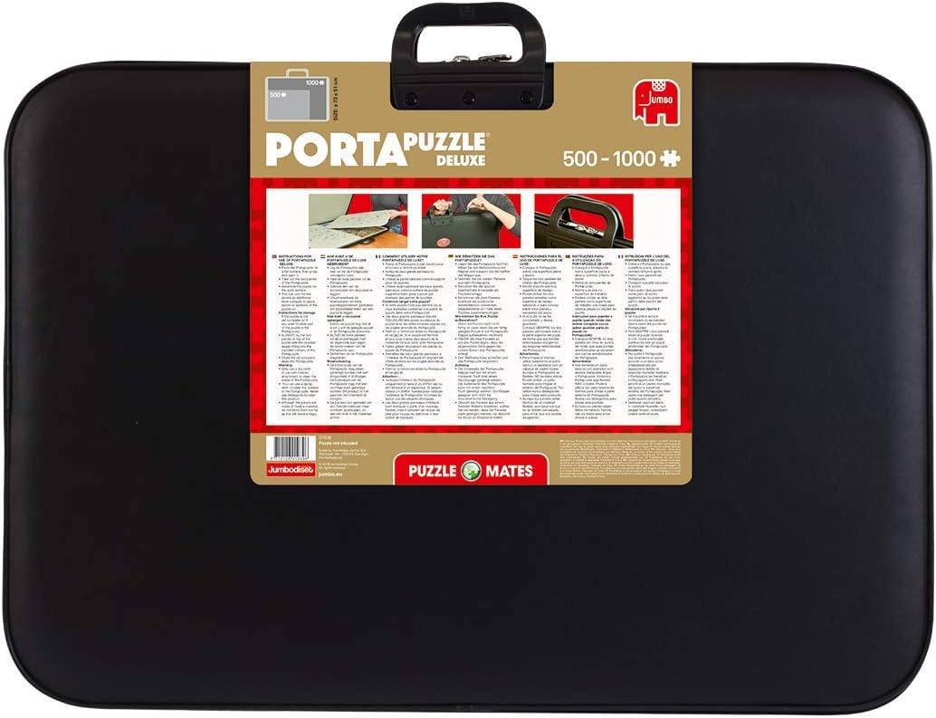 PortaPuzzle Deluxe - 1000-Piece Jigsaw Puzzle Storage & Transport Case for Puzzles up to 73x51 cm