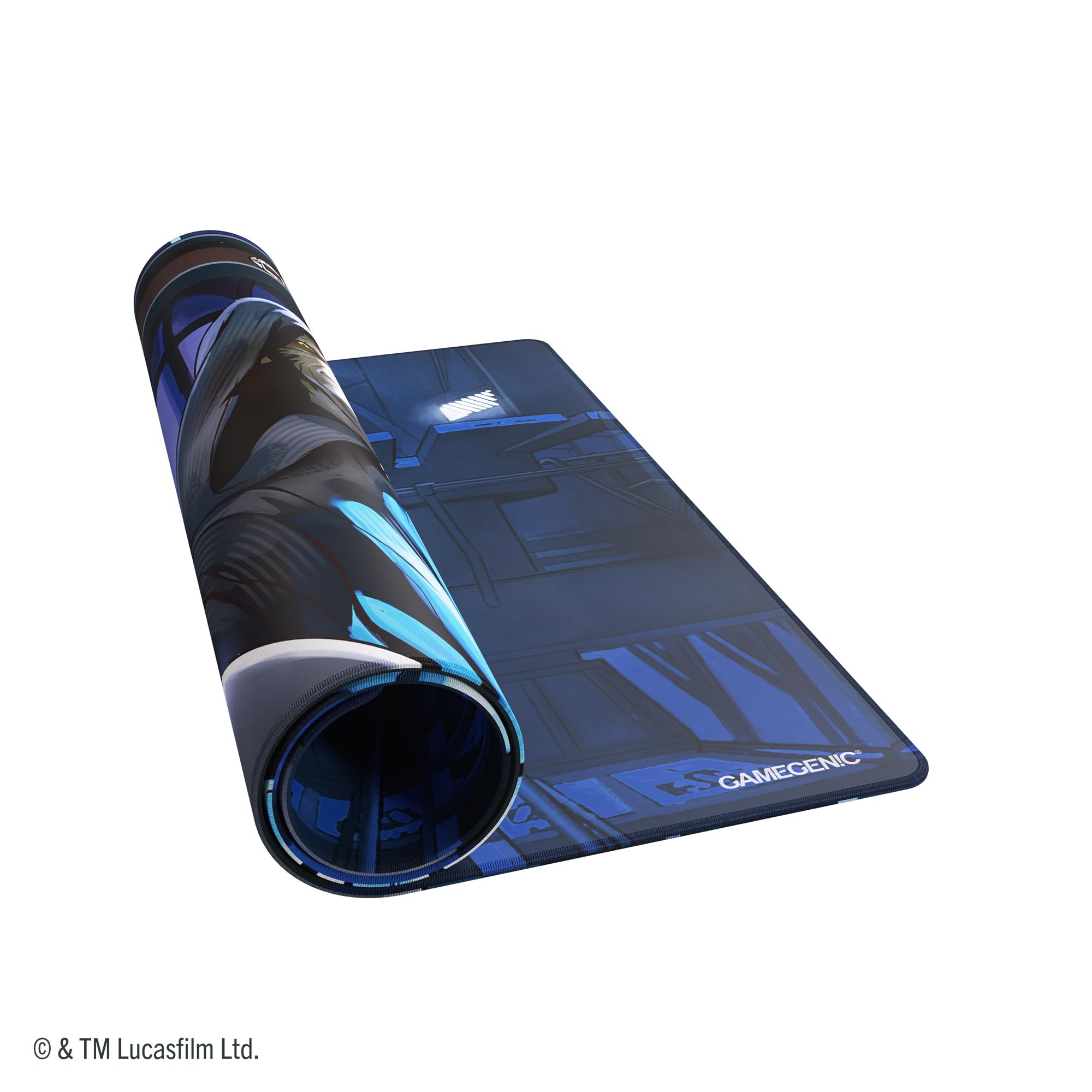 Gamegenic Star Wars Unlimited Double-Sided Playmat - Luke vs Palpatine | 2mm Cushioning | Polypropylene 5
