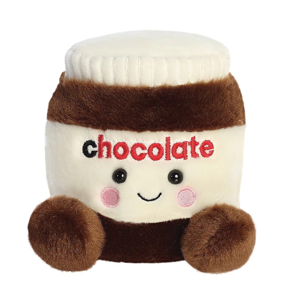AURORA Palm Pals Silky Chocolate Spread Soft Toy | 13cm | Suitable from Birth