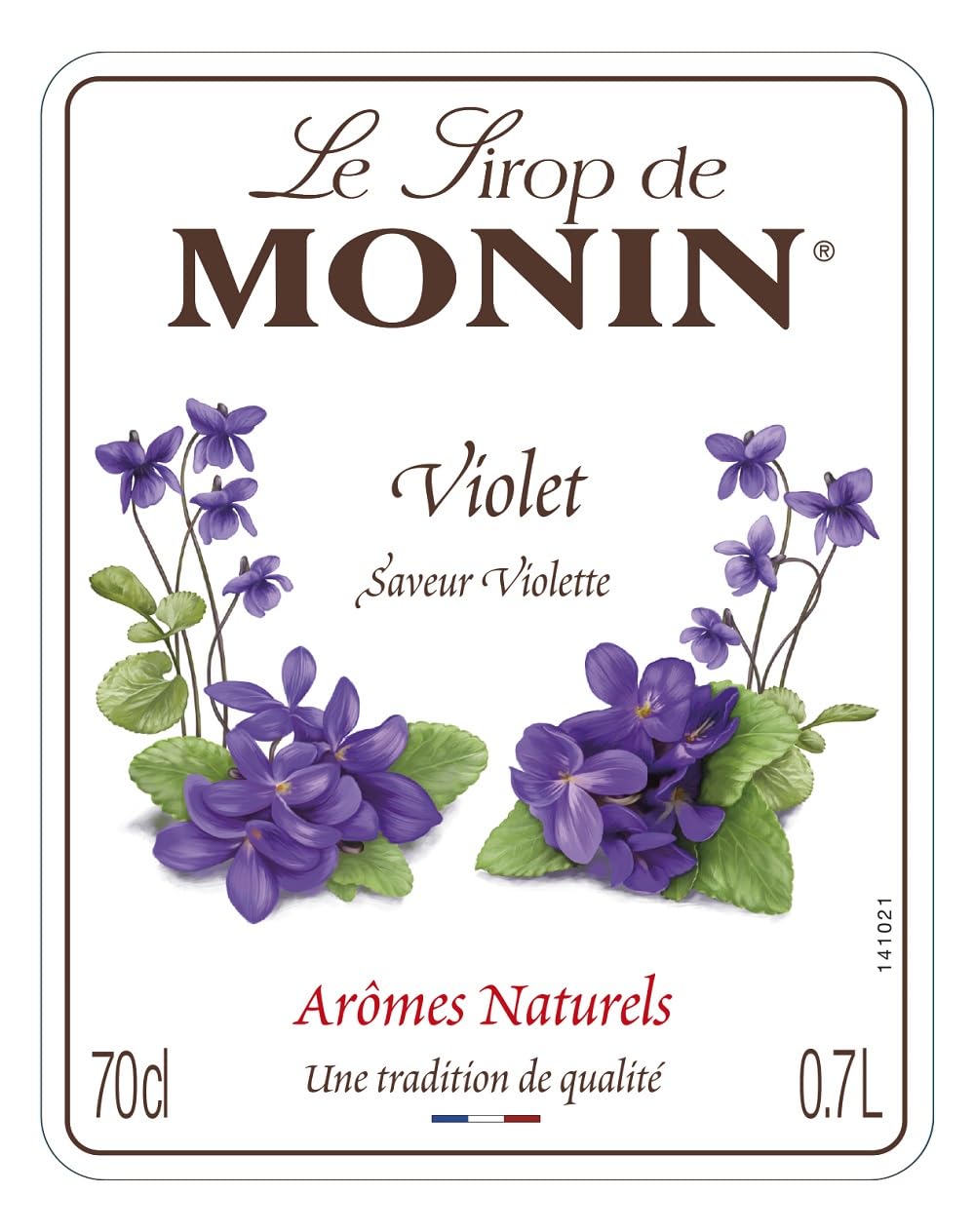 Monin Violet Syrup - Floral Aroma & Taste | 700ml