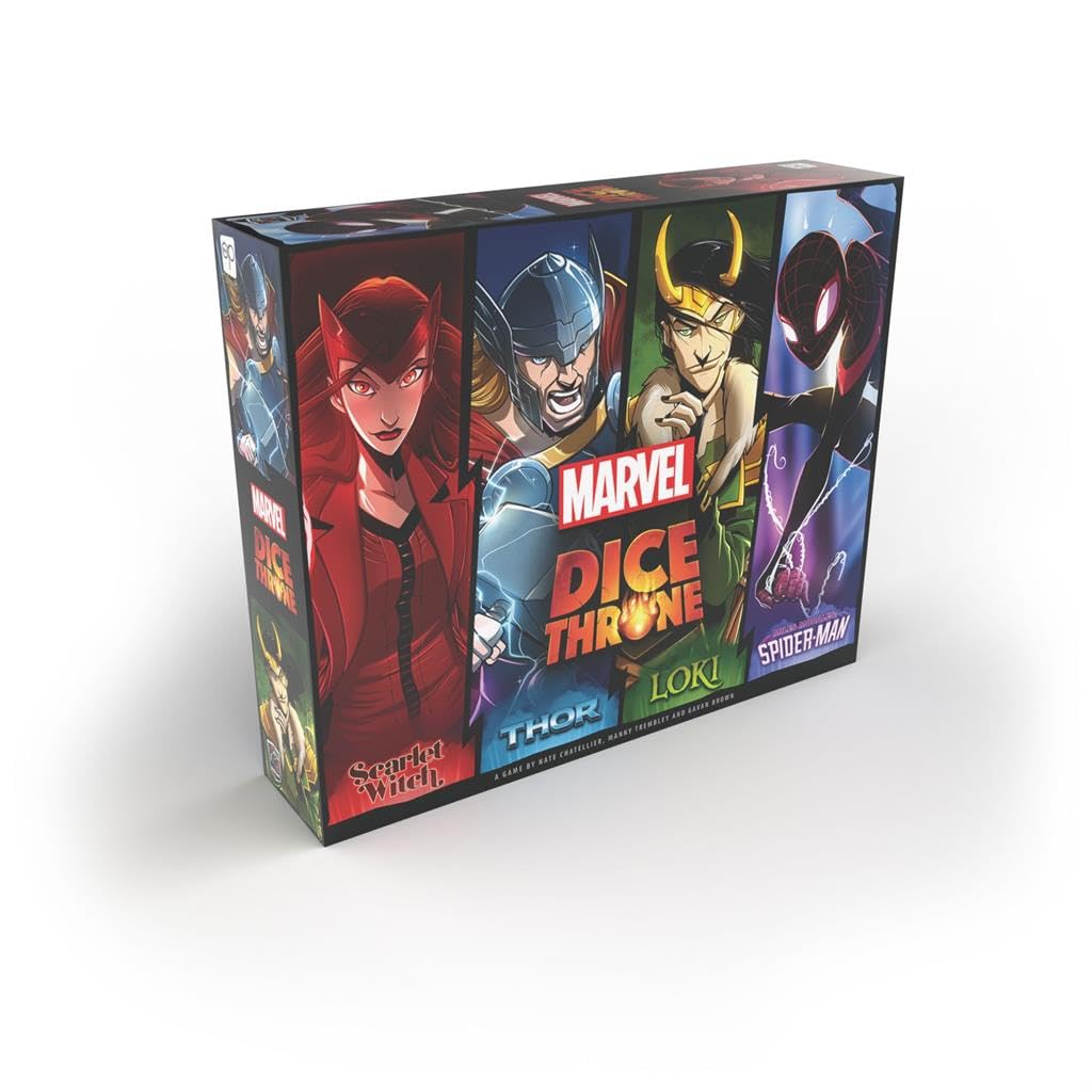 USAopoly Marvel Dice Throne 4-Hero Box Board Game 1