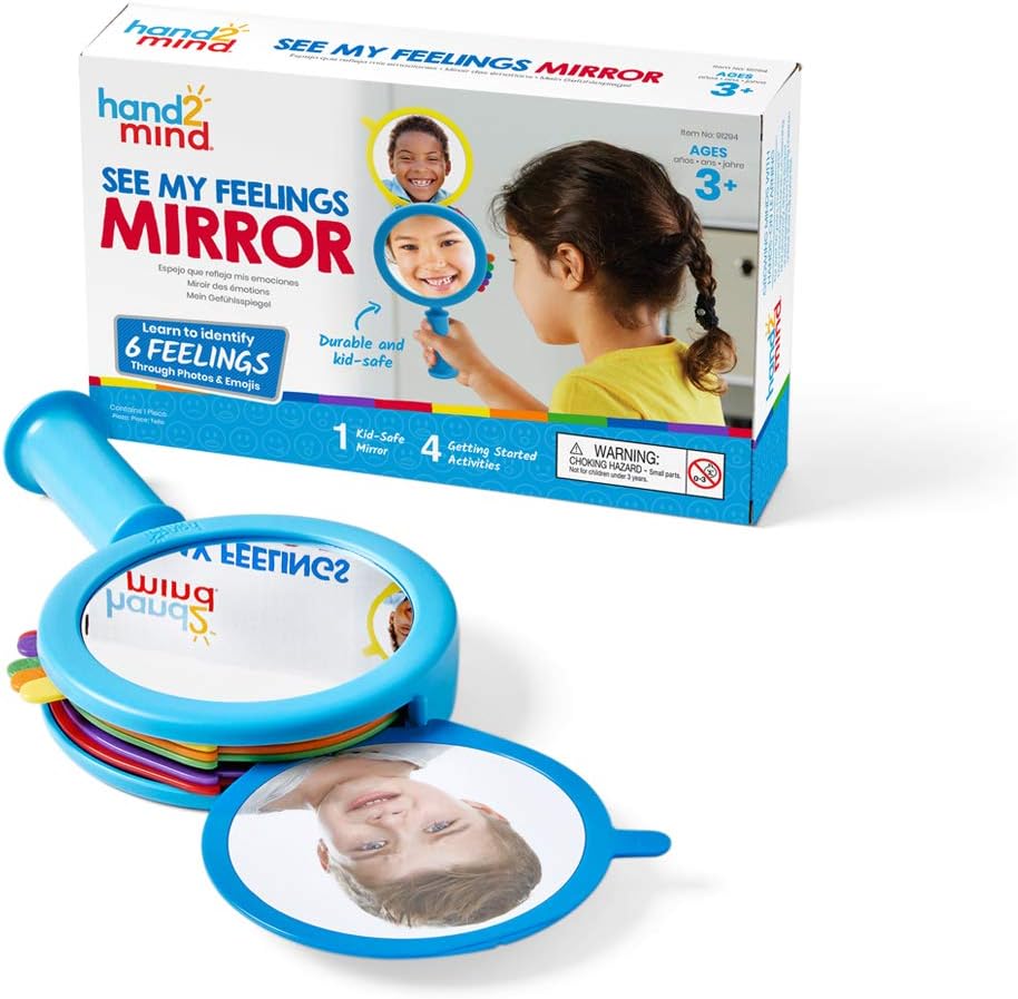 Learning Resources See My Feelings Mirror - Emotional Learning Toy for Toddlers & Kids 1