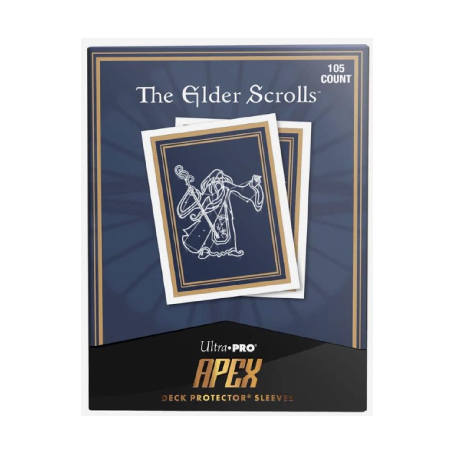 Third Eye Comics Apex: The Elder Scrolls Deck Protector Sleeves - 105 Count | 2.5 x 3.5 in | Mage's Guild 1