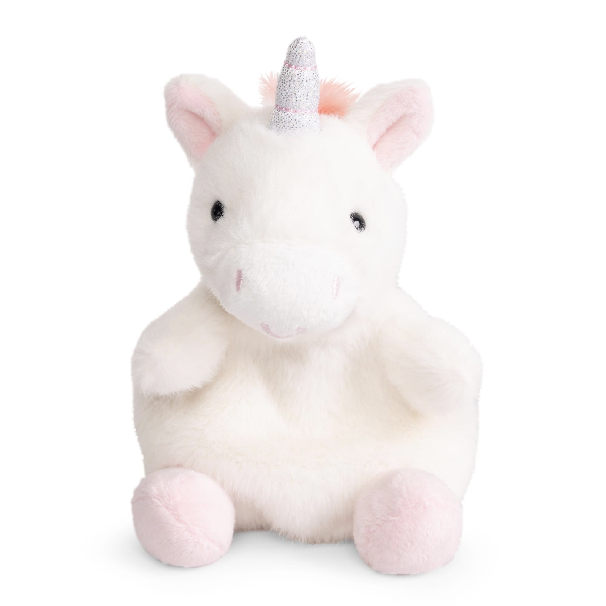 Living Nature Little Snugglies White Unicorn Plush Toy - Soft Stuffed Animal for Kids 0+