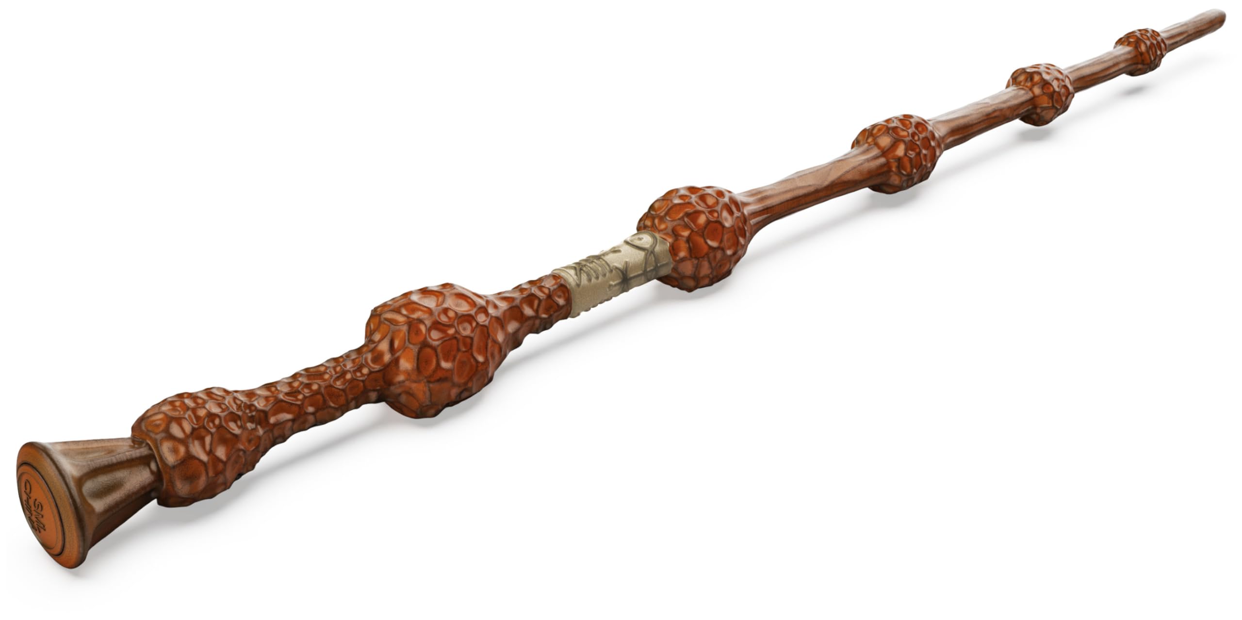 Wizarding World Albus Dumbledore 12-inch Replica Wand with Incendio Spell Card - Harry Potter Role Play Toy for Kids 6+