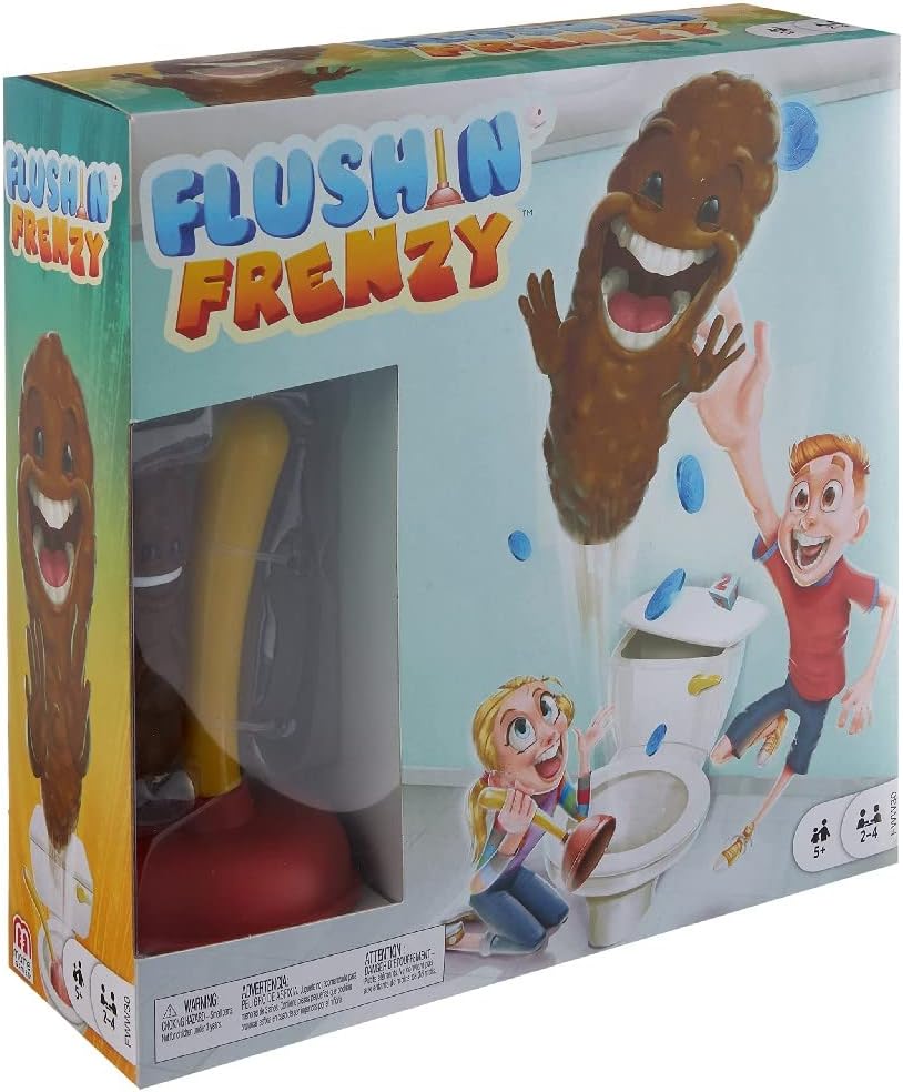 Mattel Flushin' Frenzy Kids Party Game 1
