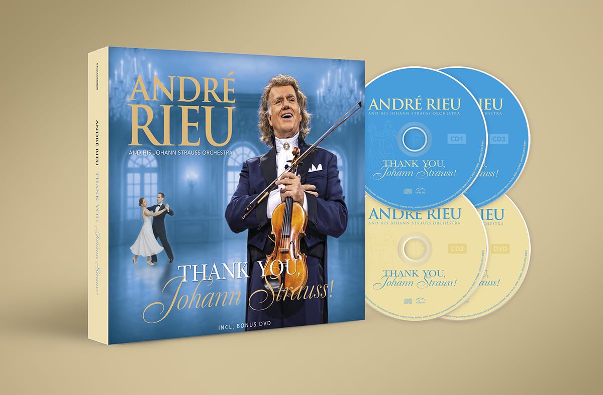 André Rieu - Thank You, Johann Strauss [Audio CD]